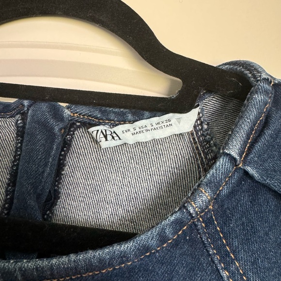 ZARA denim mini dress - Picture 4 of 5